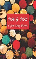 6 Year Daily Planner 2020 To 2025
