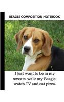 Beagle Composition Book: A Notebook for Lovers of Beagles