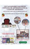 Calendario especial de Adviento 2019 (Un calendario navideño especial de adviento con 25 casas de adviento): Un calendario de adviento navideño especial y alternativo: celebra los días de adviento utilizando 25 casas recortables que puedes decorar y rellena(8 Calendario Especial de Adviento 2019)