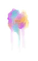 Notes: Watercolor Notebook Alternating Blank and Lined Pages: Beautiful Notebooks(1 Watercolor Notebooks)