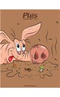 Pigs Coloring Book 1 & 2