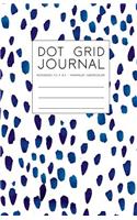 Dot Grid Journal Notebook 5.5 x 8.5 - Minimalist Watercolor