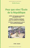 Pour que vive l'École de la République