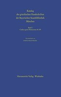 Katalog Der Griechischen Handschriften Der Bayerischen Staatsbibliothek Munchen