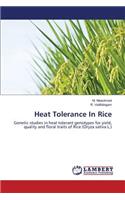 Heat Tolerance in Rice