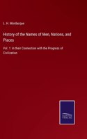 History of the Names of Men, Nations, and Places