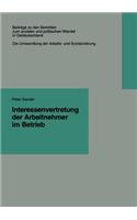 Interessenvertretung Der Arbeitnehmer Im Betrieb