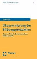 Okonomisierung Der Bildungsproduktion