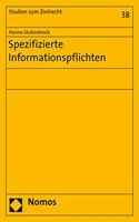 Spezifizierte Informationspflichten