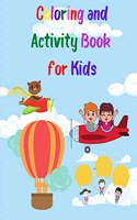 Coloring and Activity Book for Kids