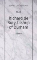 Richard de Bury, bishop of Durham