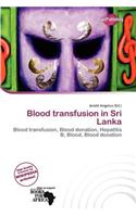 Blood Transfusion in Sri Lanka