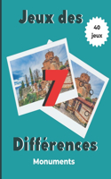 Jeux des 7 Différences: Beaux Monuments et Endroits du Monde