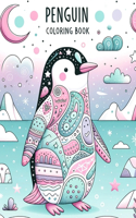 Penguin coloring book