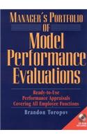 Managers Portfolio of Model Performance Evaluations with CD-ROM