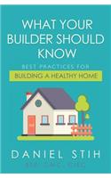 What Your Builder Should Know