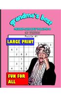 Grandma's Best Medium Sudoku: Volume 18
