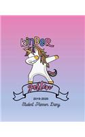 Kindergarten 2019-2020 Student Planner Diary