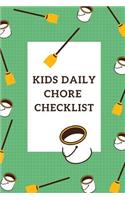 Kids Daily Chore Checklist