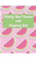 Weekly Meal Planner with Shopping Lists