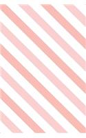 Chic Striped Design Notebook