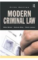 Modern Criminal Law