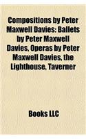 Compositions by Peter Maxwell Davies