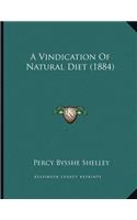 Vindication Of Natural Diet (1884)