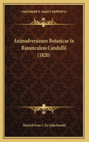 Animadversiones Botanicae In Ranunculeas Candollii (1820)