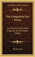 Das Evangelium Des Petrus