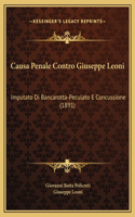 Causa Penale Contro Giuseppe Leoni