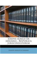 Josephi Aurelii De Januario... Respublica Jurisconsultorum