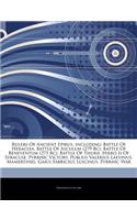 Articles on Rulers of Ancient Epirus, Including