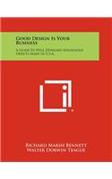 Good Design Is Your Business