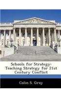 Schools for Strategy