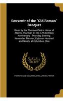 Souvenir of the Old Roman Banquet