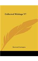 Collected Writings V7