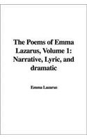 Poems of Emma Lazarus, Volume 1