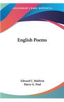 English Poems