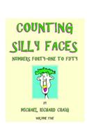 Counting Silly Faces: Numbers Forty-One to Fifty