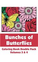 Bunches of Butterflies Coloring Book Double Pack (Volumes 3 & 4)