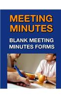 Meeting Minutes: Blank Meeting Minutes Forms