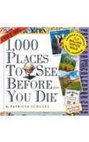 1,000 Places to See Before You Die Page-A-Day Calendar 2019