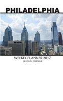 Philadelphia Weekly Planner 2017: 16 Month Calendar: 16 Month Calendar