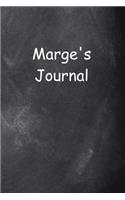 Marge Personalized Name Journal Custom Name Gift Idea Marge