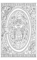 Color My Cover Journal - Creative Alphabet - O