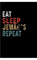 Eat Sleep Jew's harp Repeat Funny Musical Instrument Gift Idea