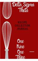 Delta Sigma Theta Recipe Collection Journal