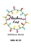 Christmas Card Address Book