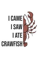I Came I Saw I Ate Crawfish
